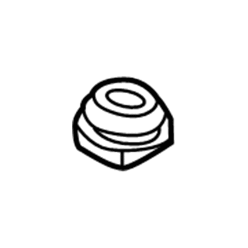 Ford BV6Z-8125-A Intercooler Upper Insulator, Rubber