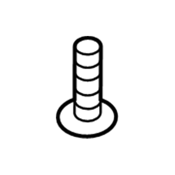 Ford -W505974-S307 Support Bracket Retainer Screw