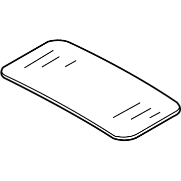 Ford 3S4Z-61500A18-AA Sunroof Glass
