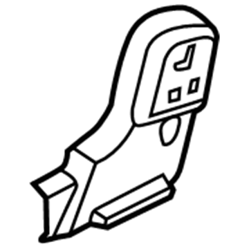 Ford BE9Z-74666L75-AB Latch Cover