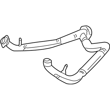 Ford E-150 Econoline Exhaust Pipe - YC2Z-5246-AA