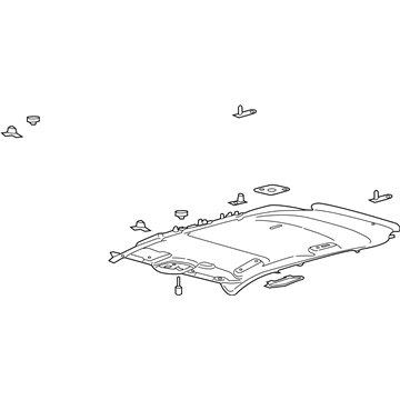 Ford KT4Z-5851916-EA Headliner