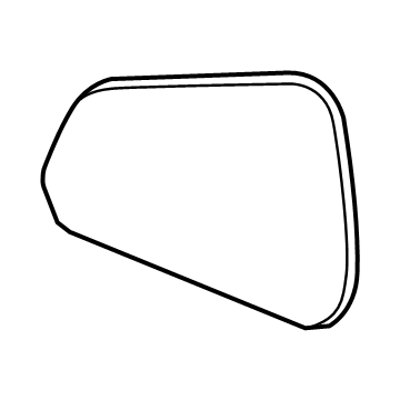 Ford FR3Z-17K707-B Mirror Glass, Driver Side