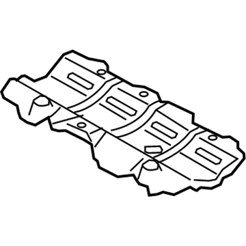 Ford Oil Pan Baffle - DS7Z-6687-A