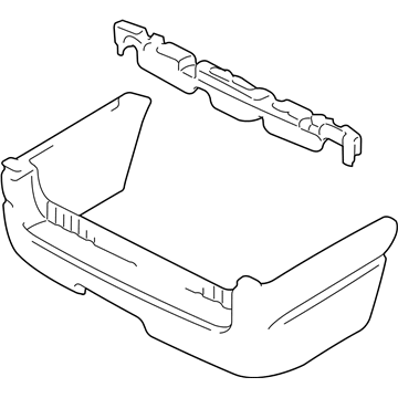 Ford Expedition Bumper - 4L1Z-17K835-BAA