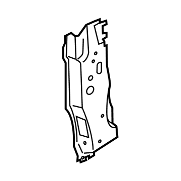 Ford ML3Z-1502543-A Hinge Pillar Reinforcement