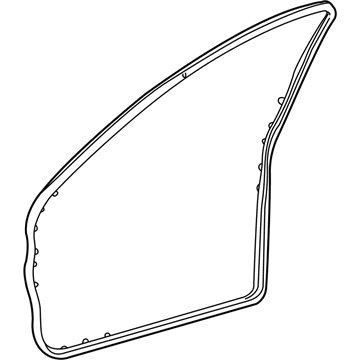 2005 Lincoln LS Door Seal - 1W4Z-5420530-AB