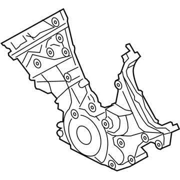 Ford JR3Z-6019-B Timing Cover, Front
