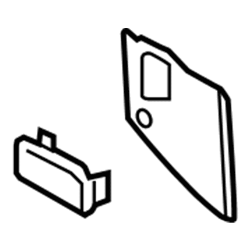 Lincoln JL7Z-7804608-AL End Panel