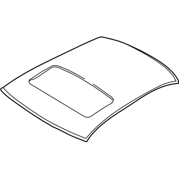 Mercury 5G1Z-5450202-AA Roof Panel