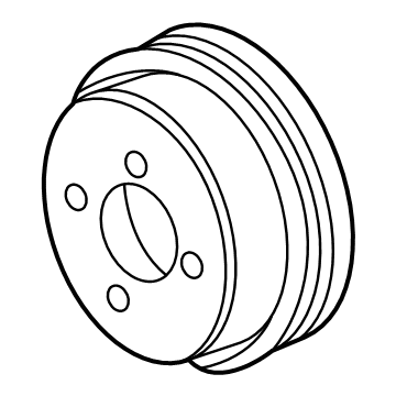 Ford Water Pump Pulley - PC3Z-8509-A