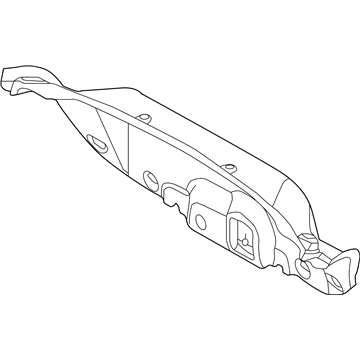 Ford F1EZ-5446404-BA Trunk Lid Trim, Rear