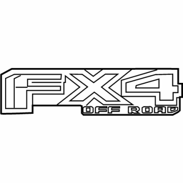 Ford Ranger Emblem - KB3Z-21290D12-CA