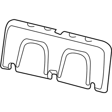 Ford 1L2Z-7866800-AA Seat Back Pad, Rear