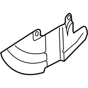 Ford FR3Z-2K005-G Splash Shield, Front Driver Side