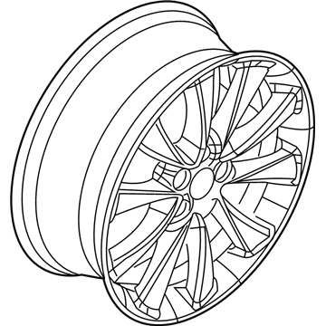 2017 Lincoln MKT Spare Wheel - DE9Z-1007-B