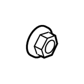 Ford 6S4Z-3B477-AA Axle Nut