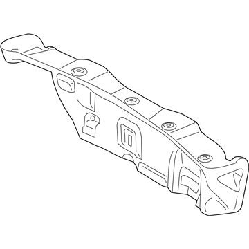 Ford JS7Z-5445594-AA Trunk Lid Trim, Rear