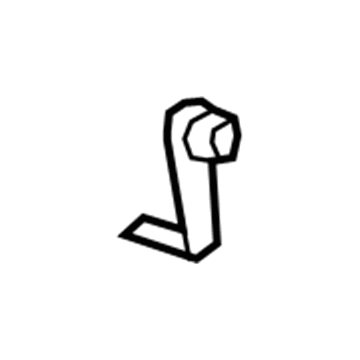 Mercury -W711233-S441 Trailing Arm Nut