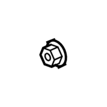 Mercury -W520216-S440 Adjust Bolt Nut