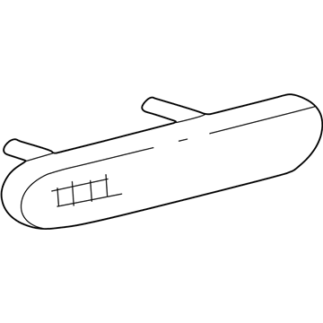 Mercury Bumper Reflector - YF4Z-15A448-BA