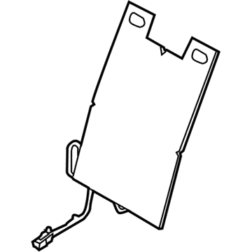 Ford 9L1Z-14D696-C Seat Cushion Heater, Center Lower