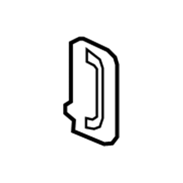 Ford 1C3Z-28228A52-AA Lower Hinge Cover, Upper