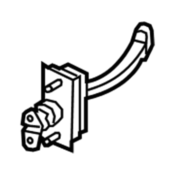 Ford F81Z-2827204-AA Door Check, Rear
