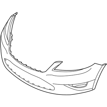 Ford Taurus Bumper - DG1Z-17D957-AAPTM