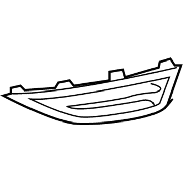 Ford DG1Z-17E810-BA Lamp Bezel