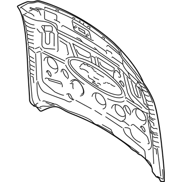 Ford Hood - FR3Z-16612-F