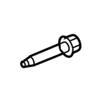 Ford -W302125-S300 Lower Control Arm Mount Bolt, Rear