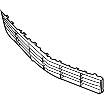 Ford BA1Z-17K945-A Bumper Grille, Front