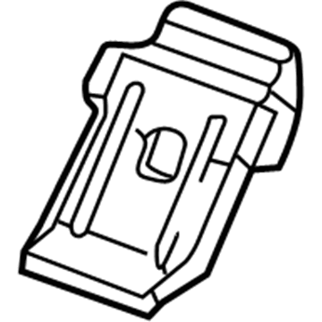 Ford F8AZ-5443235-AA Striker Plate, Rear