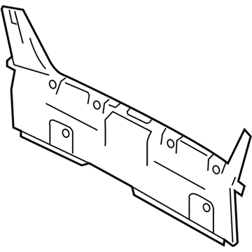 Ford 6G1Z-5411318-BA Trunk Trim Panel