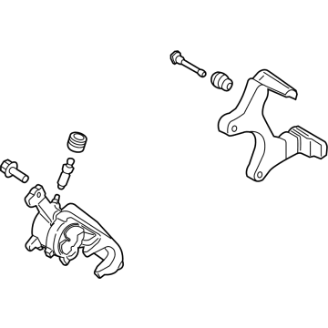 Ford ML3Z-2552-A Caliper, Passenger Side