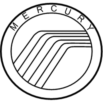 2005 Mercury Mariner Emblem - 5E6Z-7842528-AA