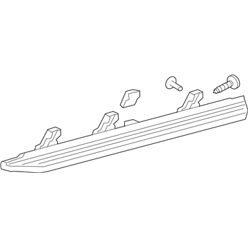 Ford 4L3Z-16450-JAC Running Board