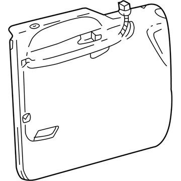 Ford 2C3Z-3623942-AAB Door Trim Panel, Front Inner Passenger Side