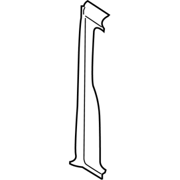 Ford EK4Z-6124300-G Inner Center Pillar, Passenger Side