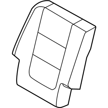 Ford DB5Z-7866600-AA Seat Back Cover