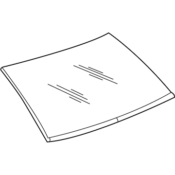 Mercury F57Z-7803100-A Windshield