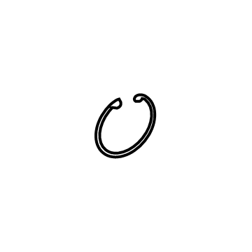 Ford JX6Z-3B498-B Axle Assembly Retainer Clip, Inner Driver Side