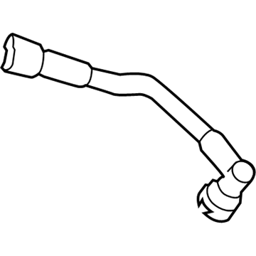 Ford Transit-350 Crankcase Breather Hose - DK4Z-6758-B