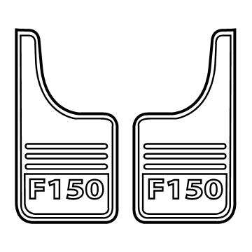 Ford VML3Z-16A550-A Mud Guard