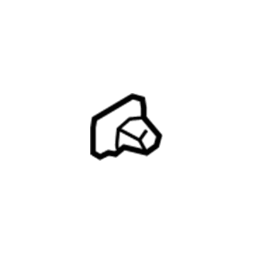 Ford 2T1Z-6120806-A Side Bracket Retainer