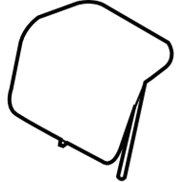 Lincoln AH6Z-54611A08-DB Headrest, Center