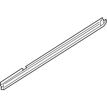 2013 Ford Police Interceptor Utility Weather Strip - BB5Z-7825861-A