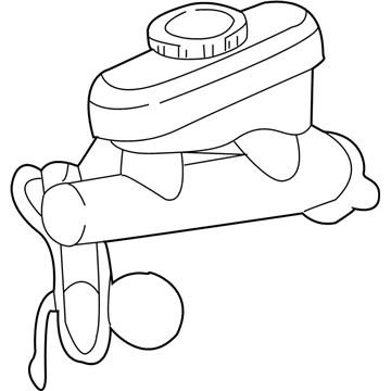 2002 Ford Mustang Brake Master Cylinder - F9ZZ-2140-DA