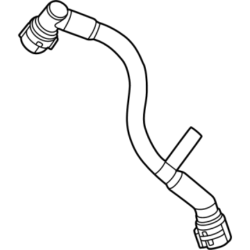 Ford Bronco PCV Hose - N2DZ-6758-B